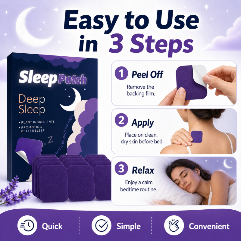 30PCS Sleep Patch Nighttime Wellness Patch Plant-Inspired