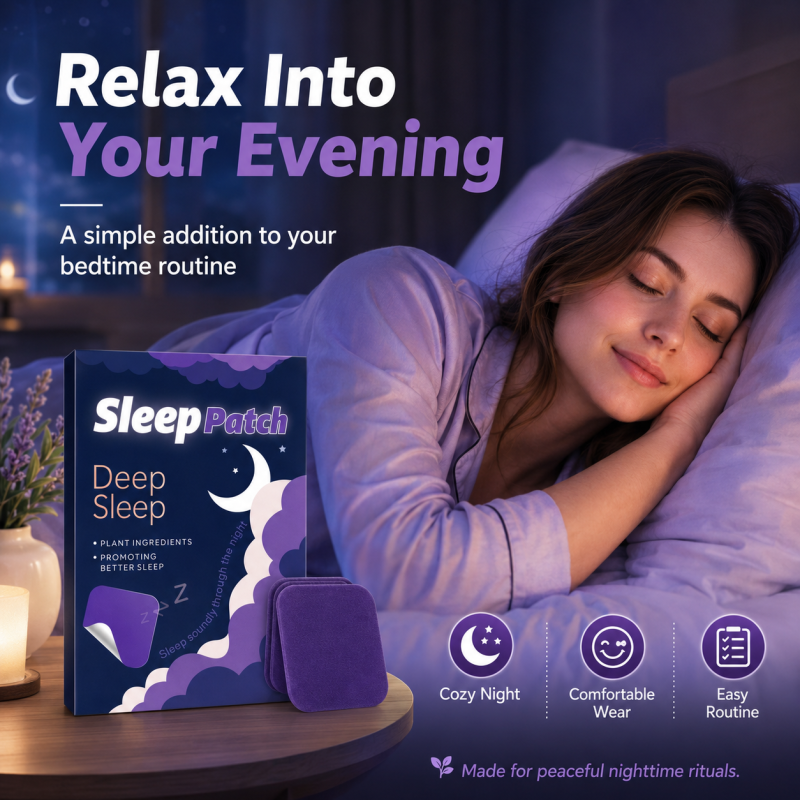 30PCS Sleep Patch Nighttime Wellness Patch Plant-Inspired