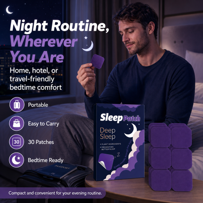 30PCS Sleep Patch Nighttime Wellness Patch Plant-Inspired