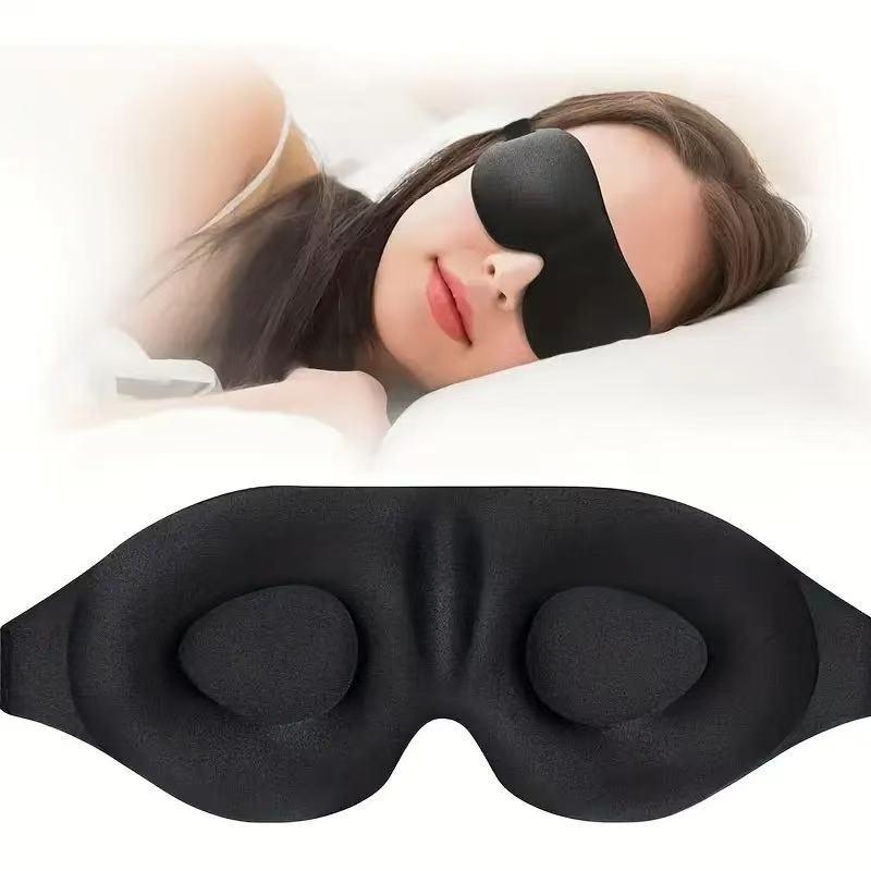 Sleep Mask, Blackout Sleep Mask, Adjustable Night Mask