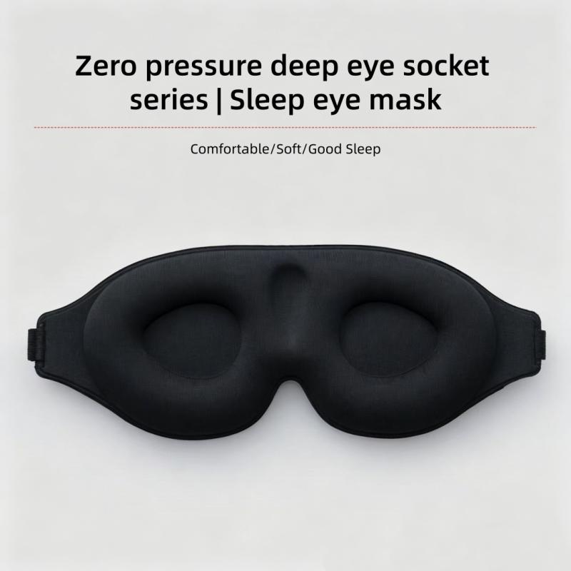 Sleep Mask, Blackout Sleep Mask, Adjustable Night Mask
