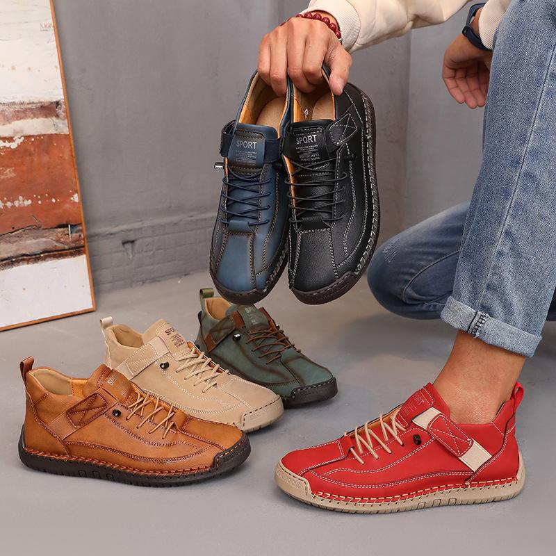 Boots Mid Top Women Leather Loafers