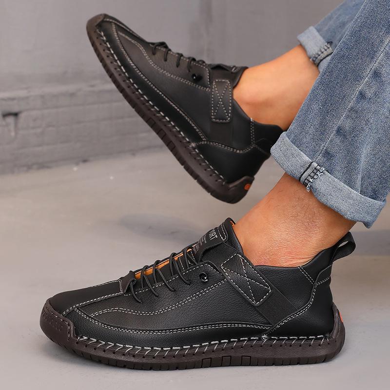 Boots Mid Top Women Leather Loafers