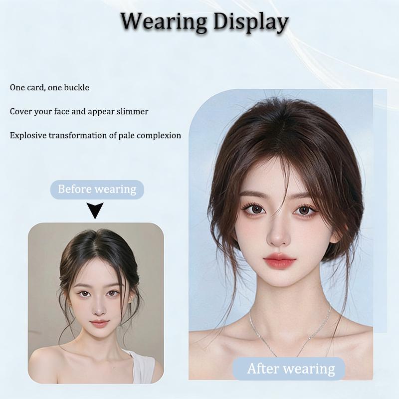 Wig Patches for Women with Fluffy Hair
