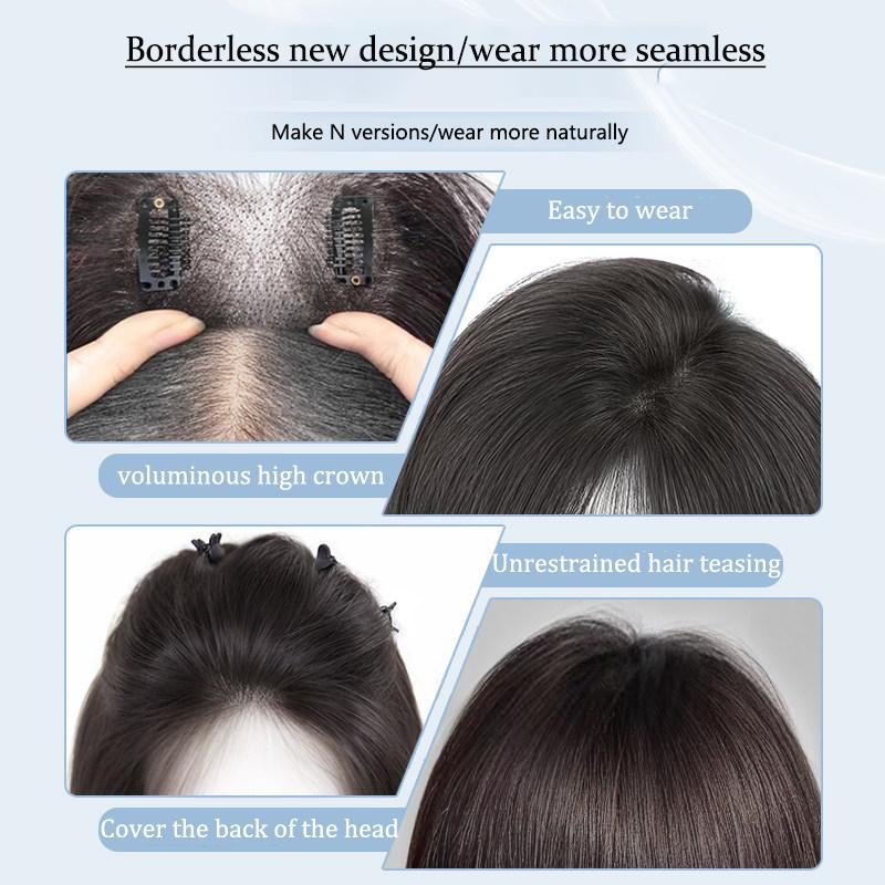Wig Patches for Women with Fluffy Hair