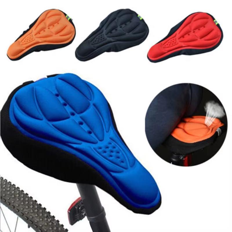 New 3D Saddle Seat Soft Bike Seat Cover