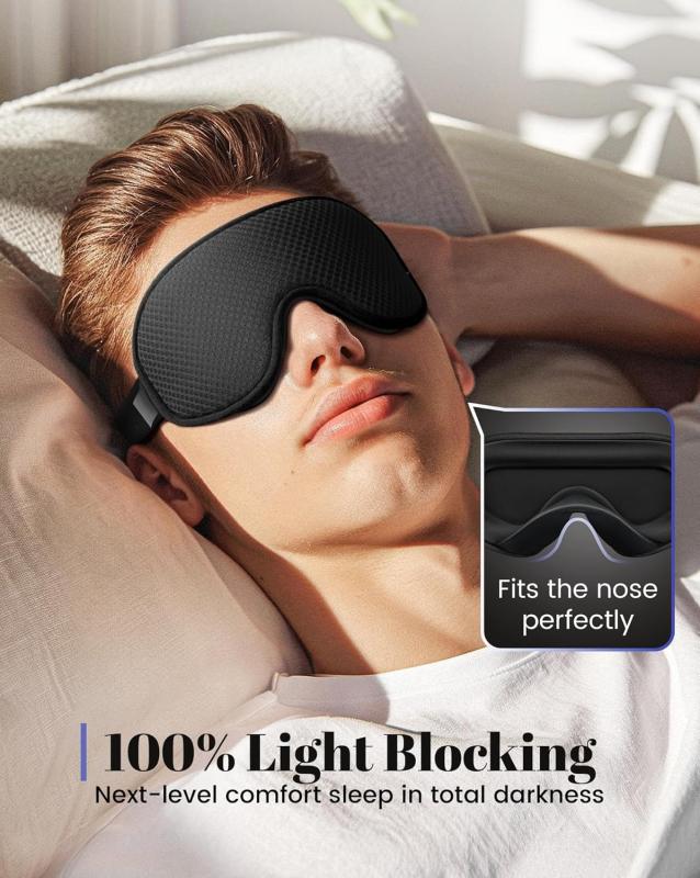 Sleep Mask, Blackout Eye Masks for Sleep