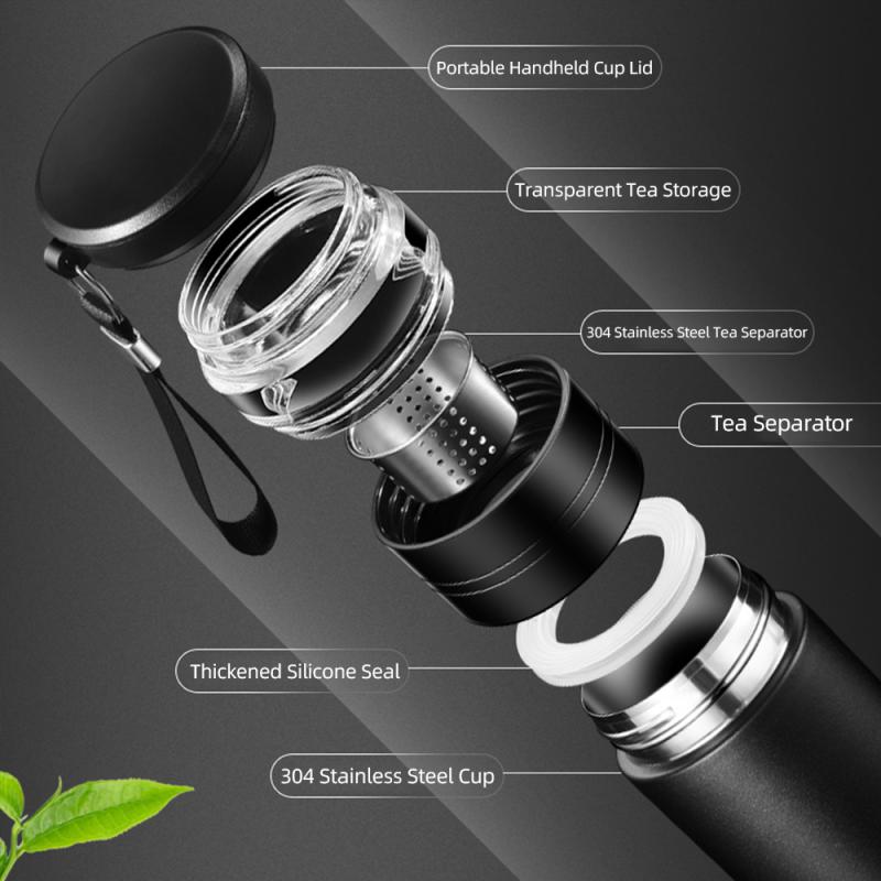 500ml Tea Infuser Vacuum Flask