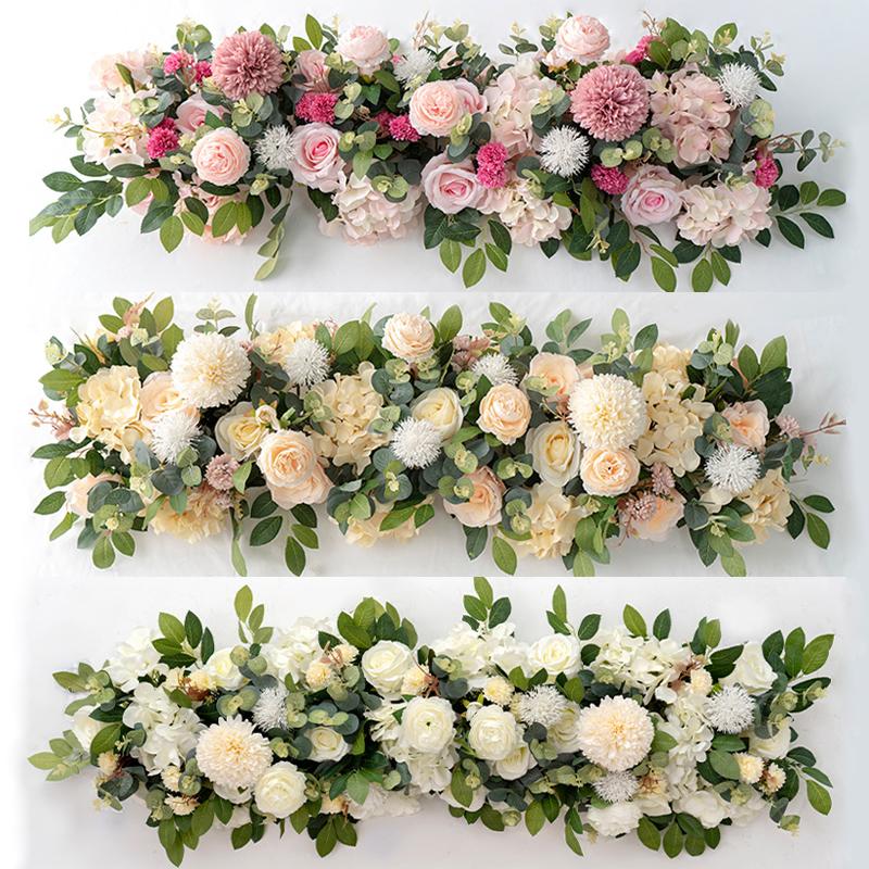 100cm White Rose Artificial Flower