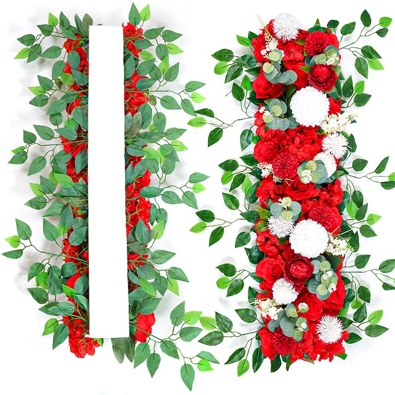 100cm White Rose Artificial Flower