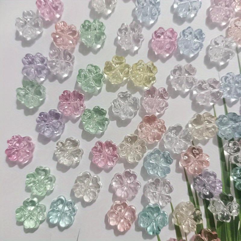 32pcs Clover Flowers Jewelry Supplies