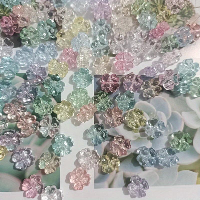 32pcs Clover Flowers Jewelry Supplies