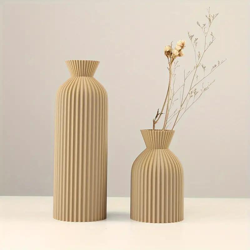 Elegant Black Plastic Vase