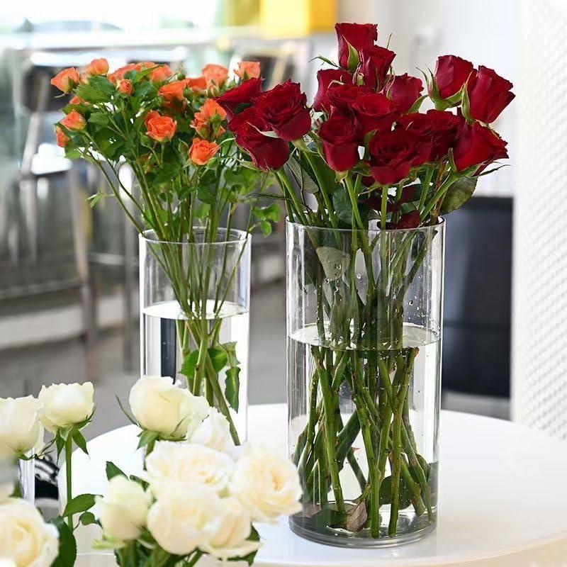 Artificial Acrylic Clear Flower Vase