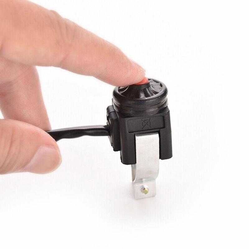 Motorcycle Kill Red Push Button Horn Starter