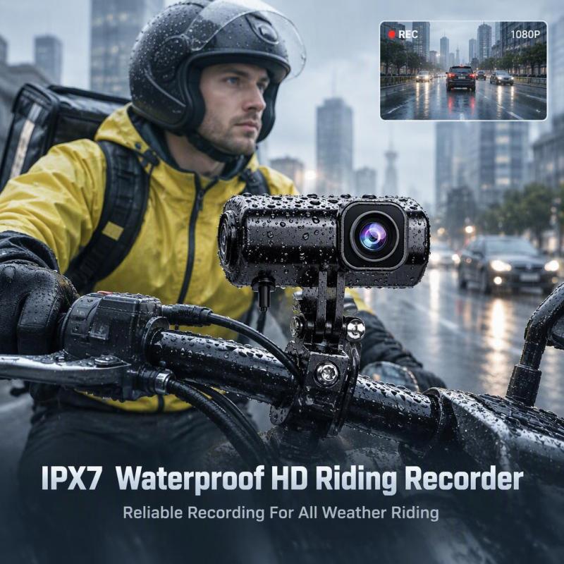 Motorcycle & E-Bike Dash Cam