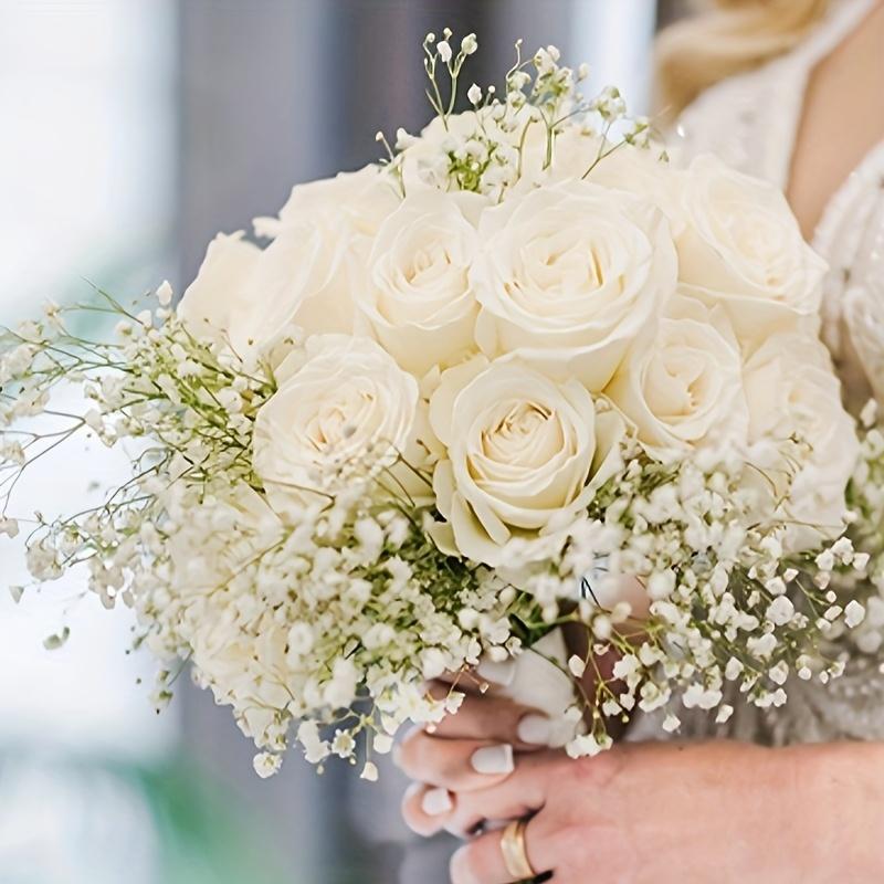 20pcs White Gypsophila Artificial Flowers