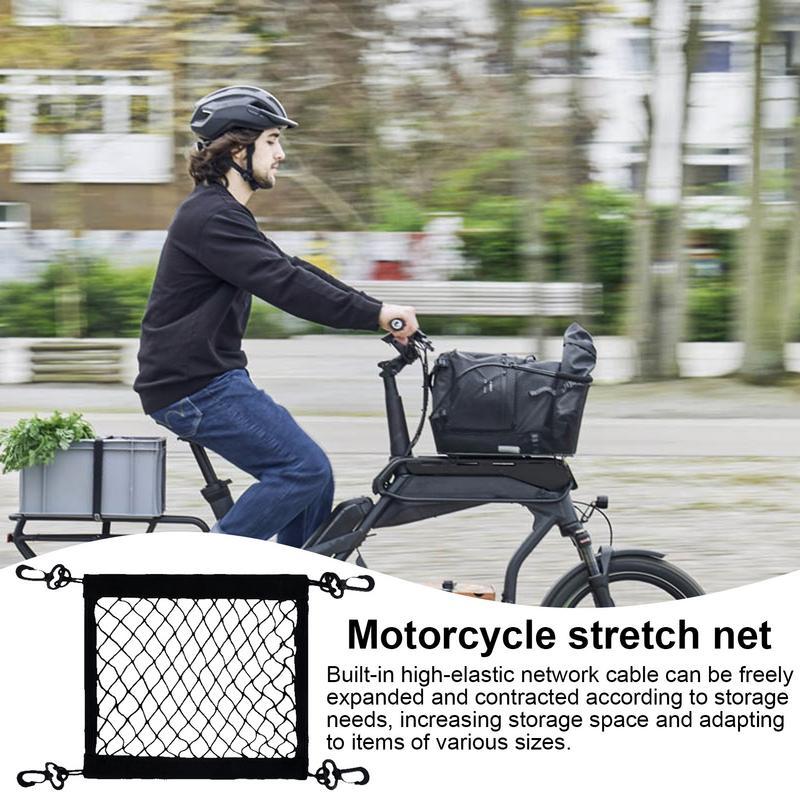 Motorcycle Cargo Net Polyester High Elastic Cargo Net with
