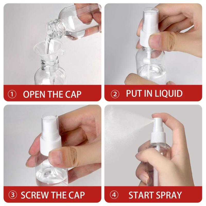 Clear PET Spray Bottle