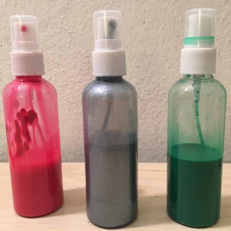 Clear PET Spray Bottle