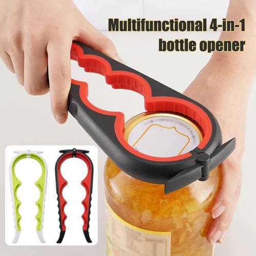 Can Opener Multi Functional Four In One Beverage Bottle Op