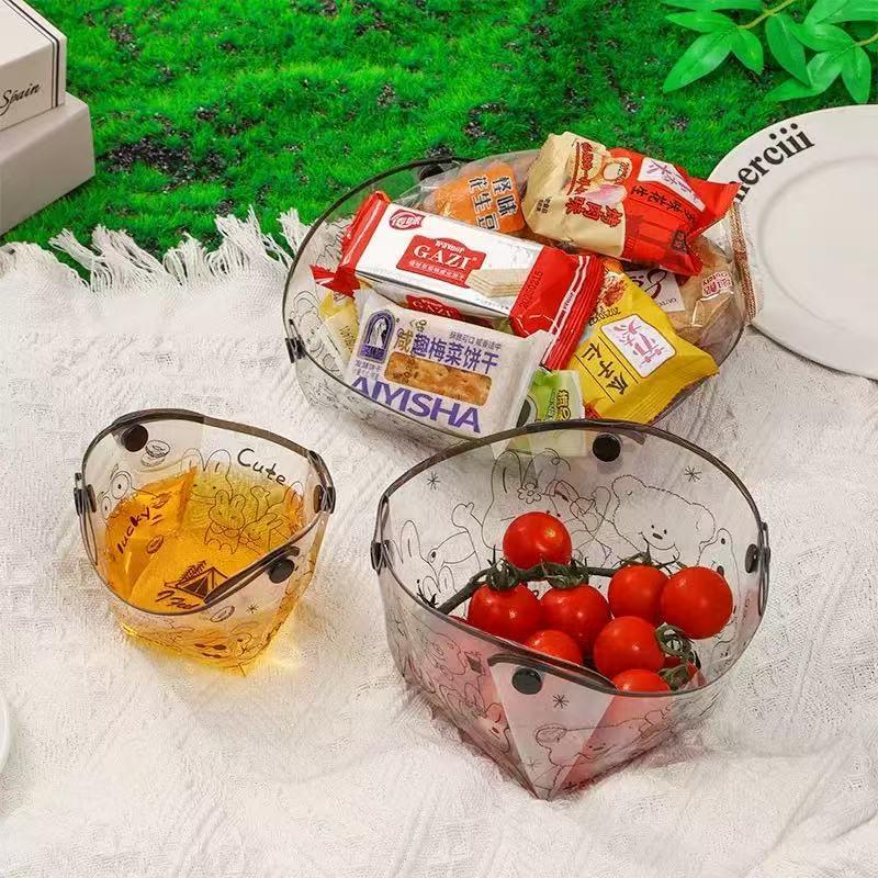 3pcs Foldable Bowls Cups & Plates Set