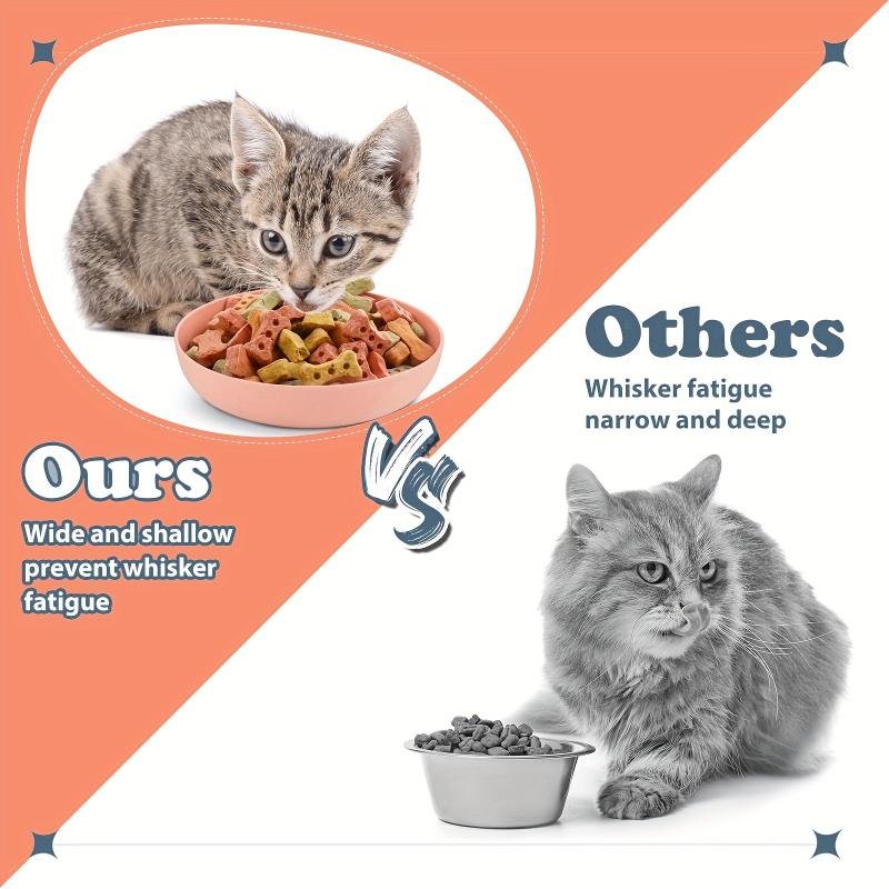 4pcs Cat Bowls