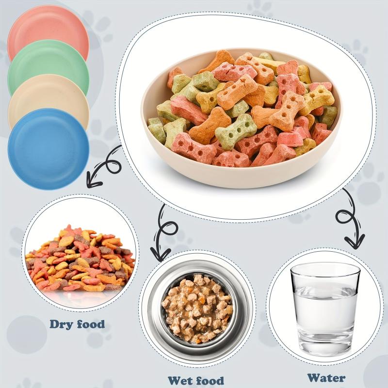 4pcs Cat Bowls