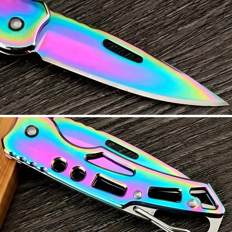 Folding Fruit Knife Stainless Steel Meat Cleaver Kitchen K