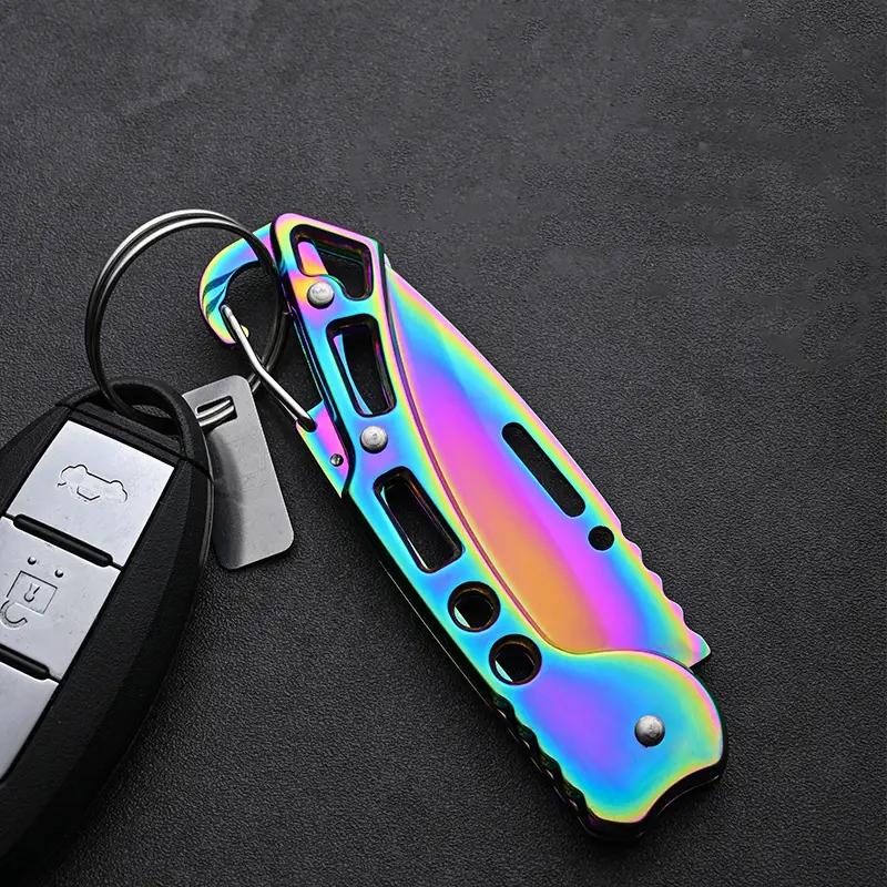 Folding Fruit Knife Stainless Steel Meat Cleaver Kitchen K
