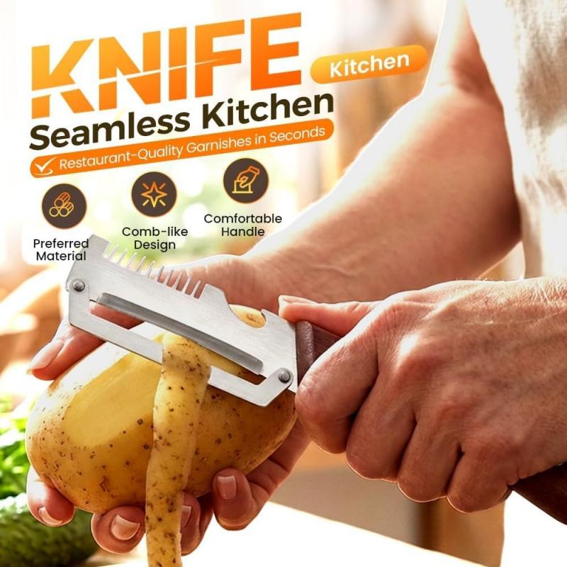 3 in 1 Vegetable Peeler Knife