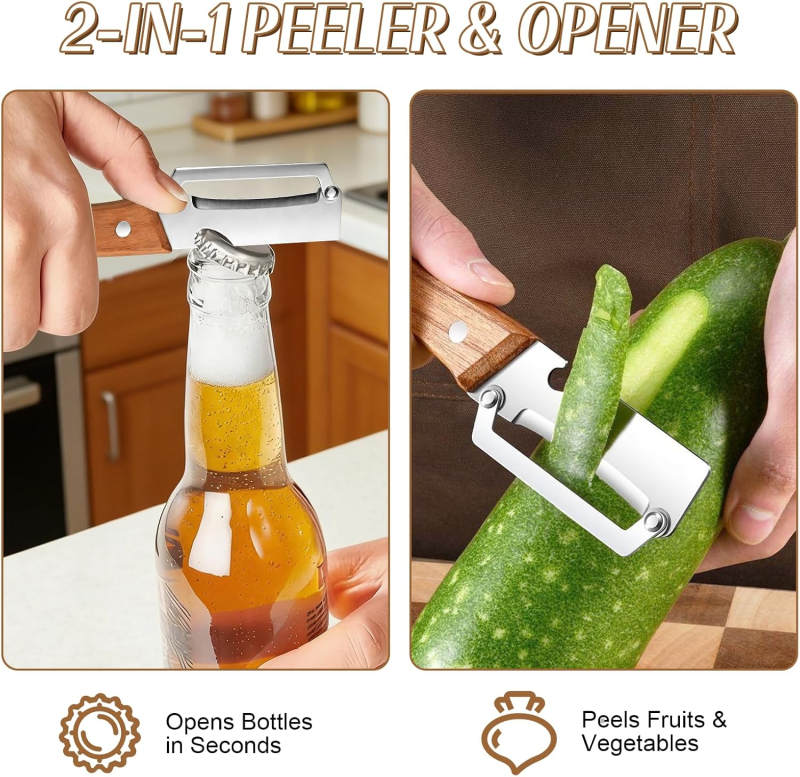 3 in 1 Vegetable Peeler Knife
