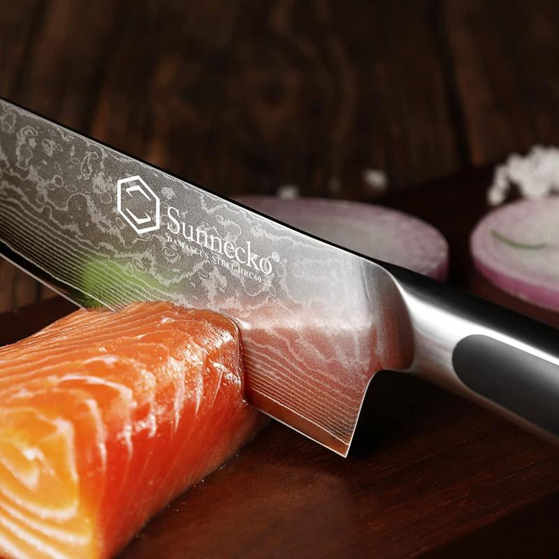 Sunnecko Damascus Chef's Knife 8" Inch