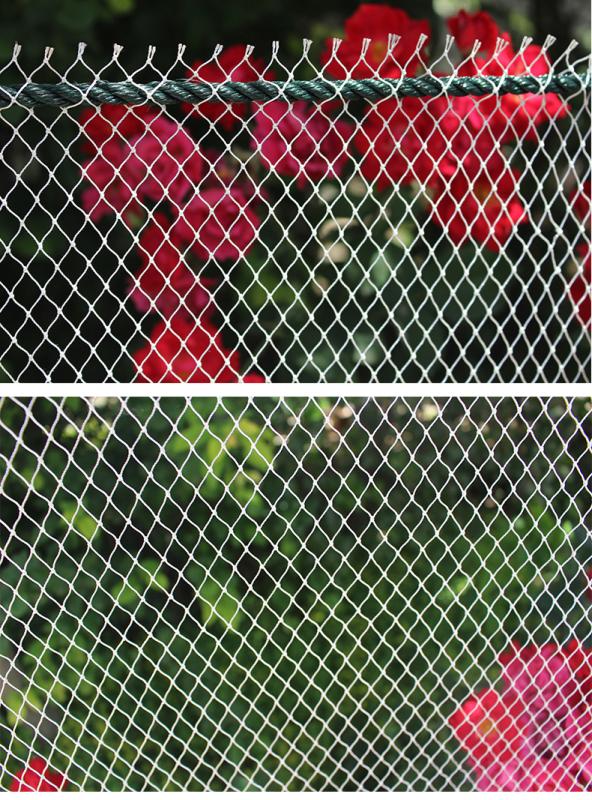 Solid White Nylon Netting