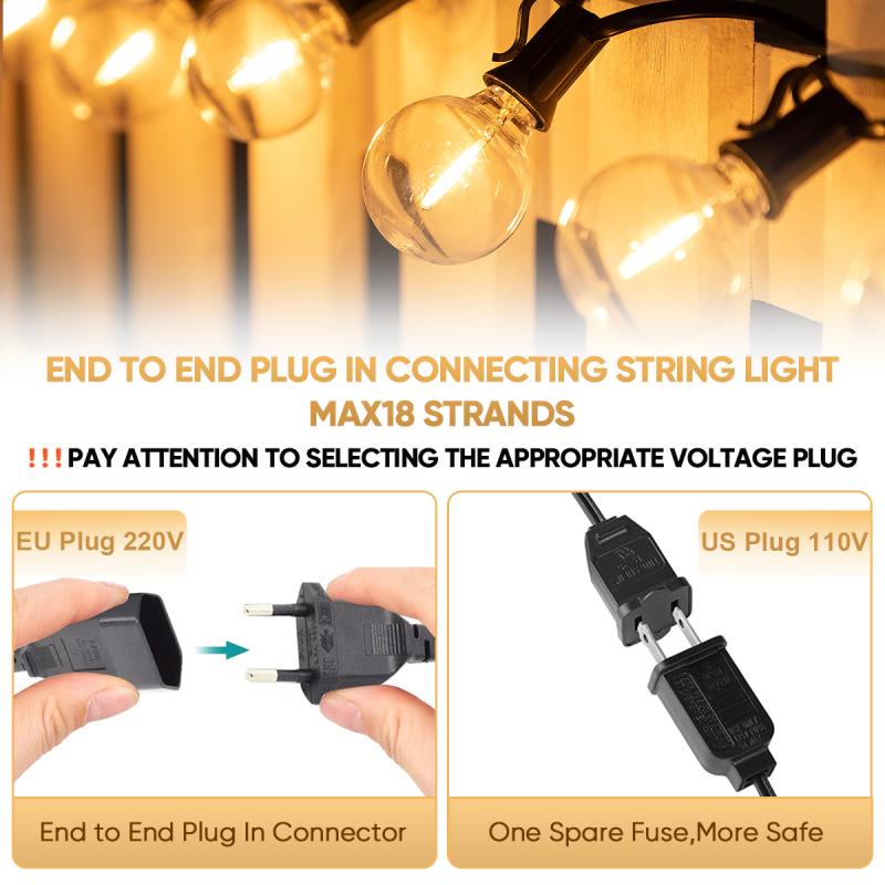 Shatterproof G40 String Light
