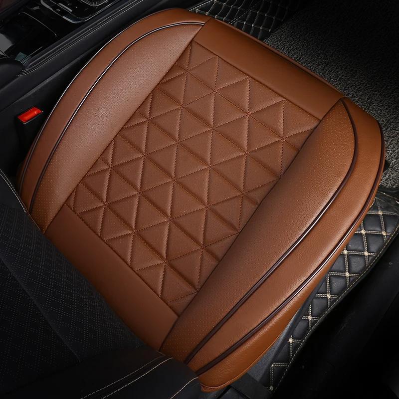 New Front Car Seat Cover PU Leather Cars Seat Cushion Auto