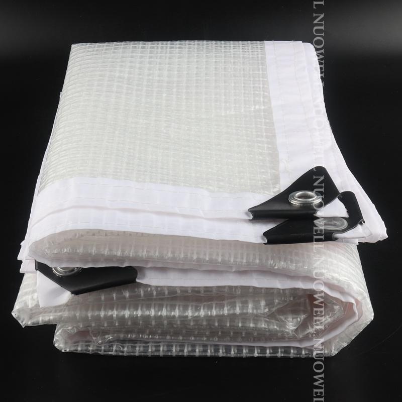 0.33mm Reinforced PE Tarpaulin Cover Rainproof Film for Te
