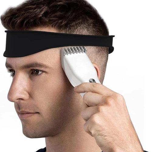 DIY Home Haircuts Curved Headband Silicone Neckline Shavin
