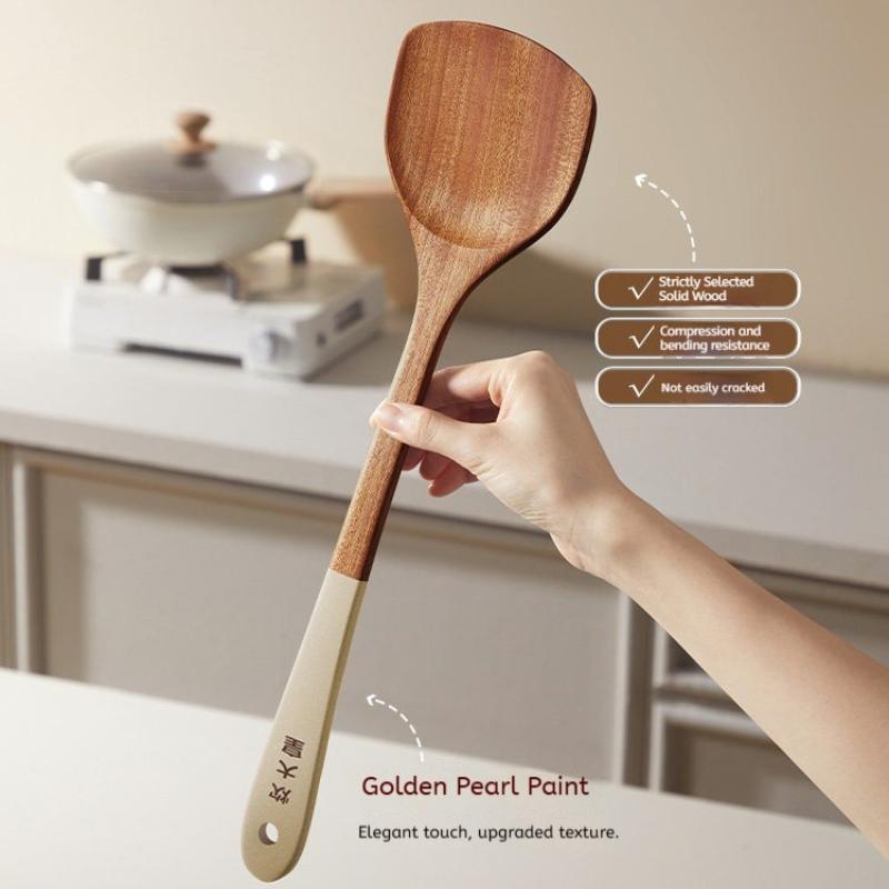 COOKER KinG Ebony Wood Cooking Tools Set