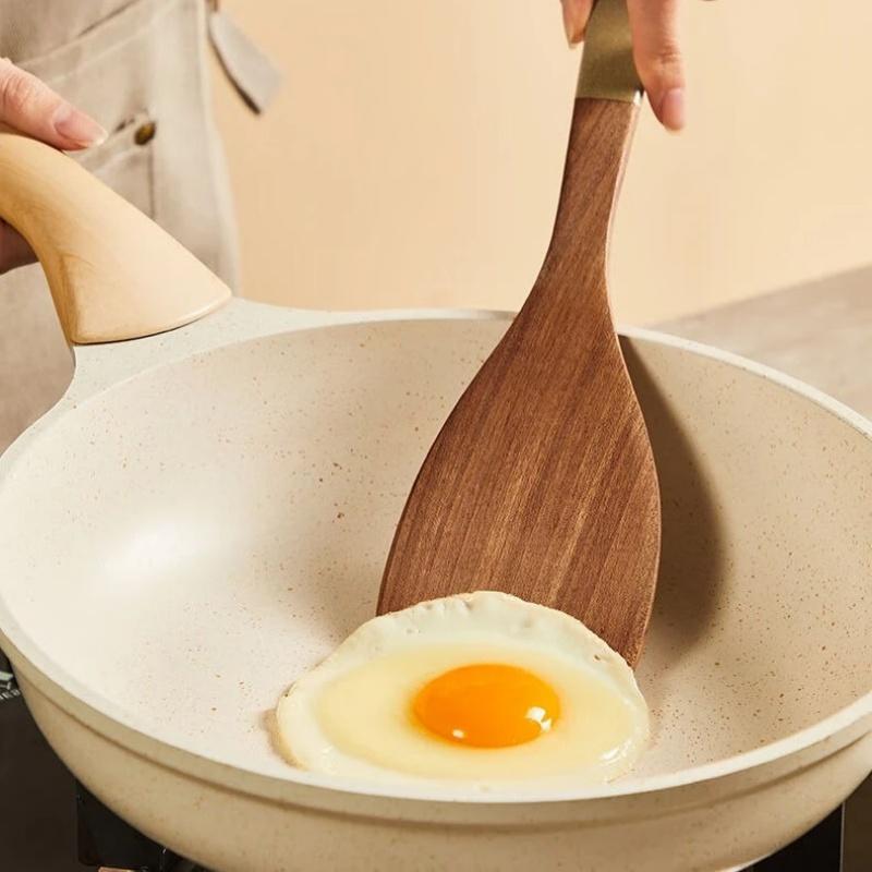 Ebony Wood Cooking Tools Set