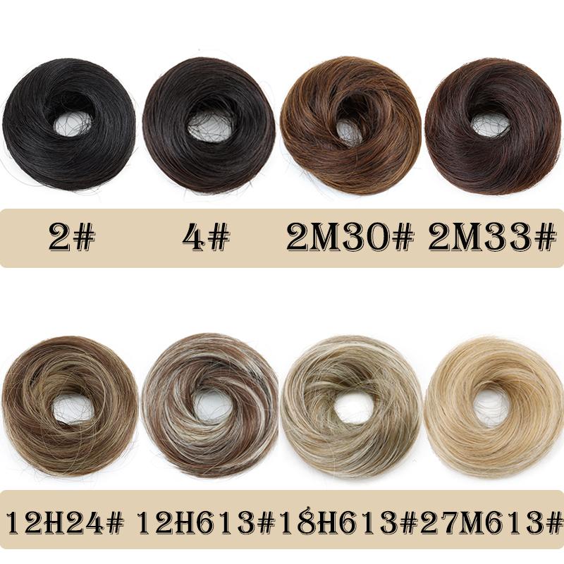 WIGSIN Synthetic Messy Dount Hair Buns