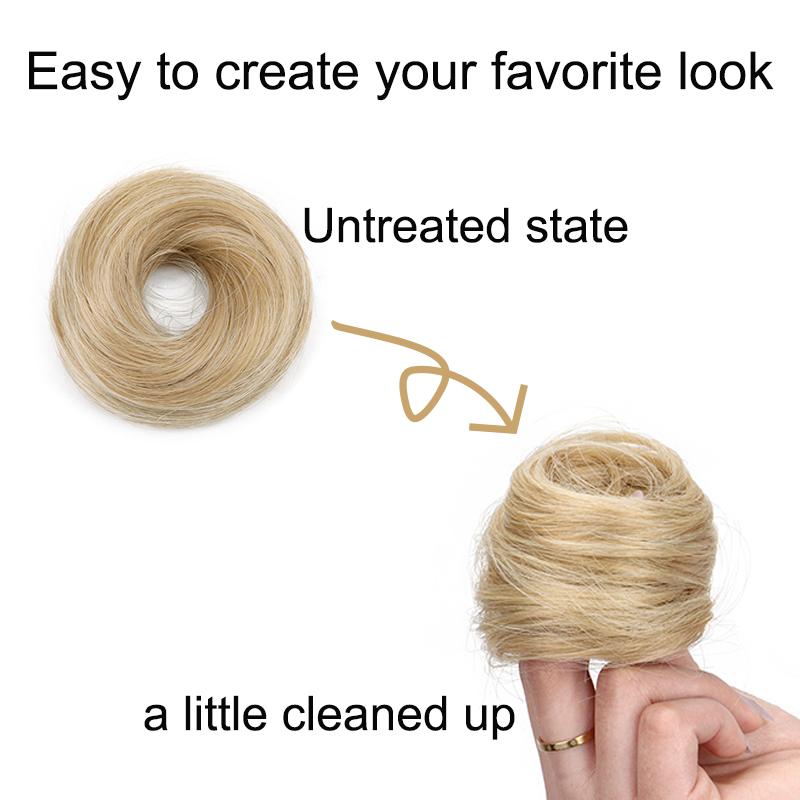 WIGSIN Synthetic Messy Dount Hair Buns