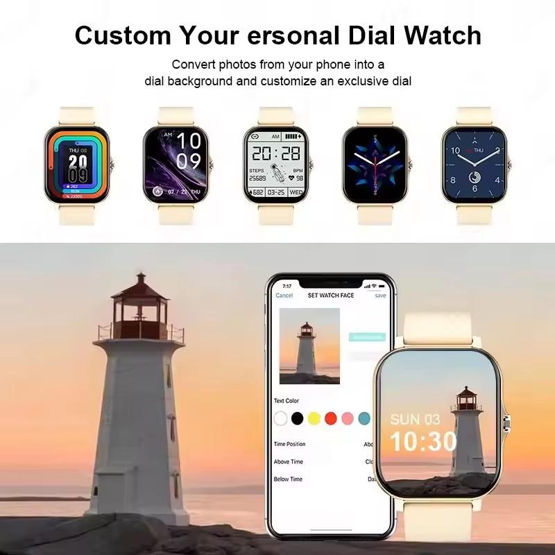 Smart watch with touch screen