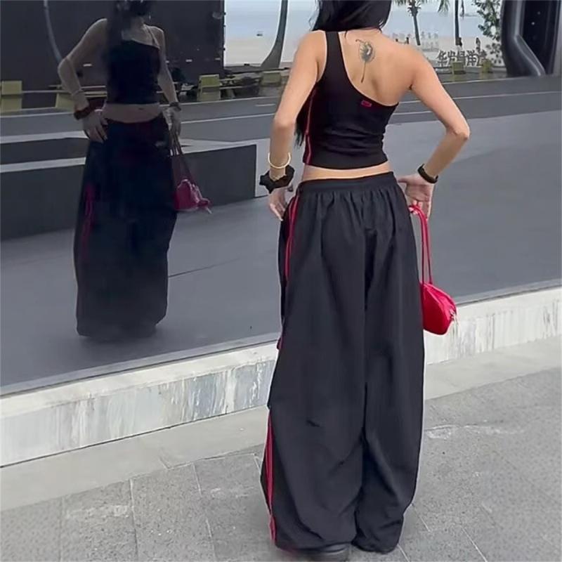Loose Joggers Pants Women Cargo Pants Vintage Streetwear H