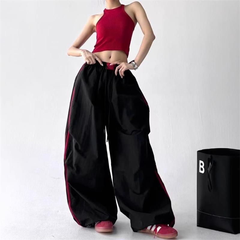 Loose Joggers Pants Women Cargo Pants Vintage Streetwear H