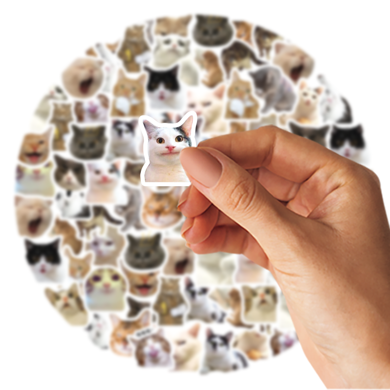 46pcs Bag Stickers