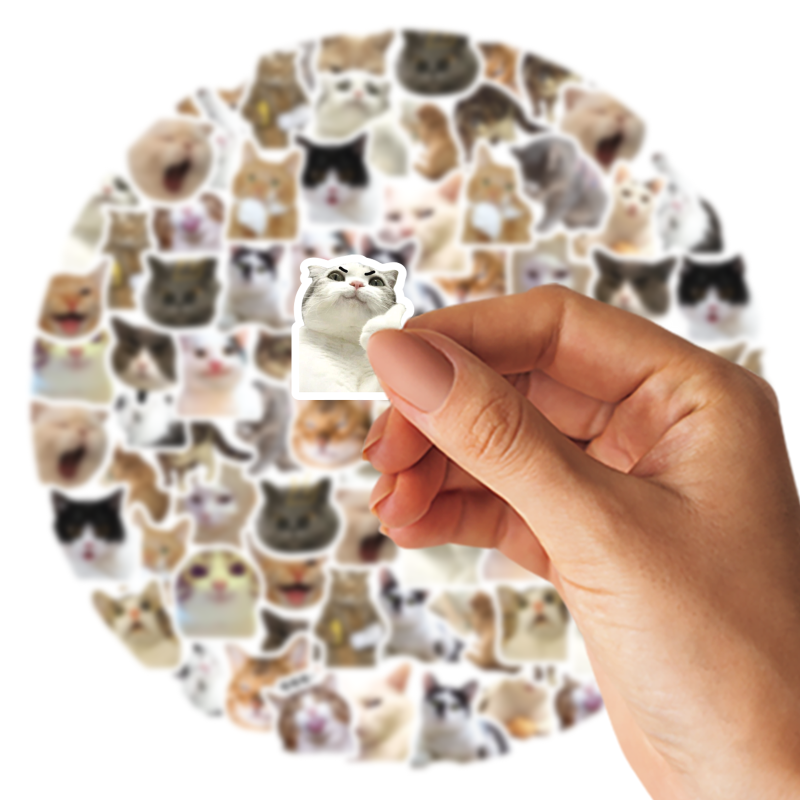 46pcs Bag Stickers