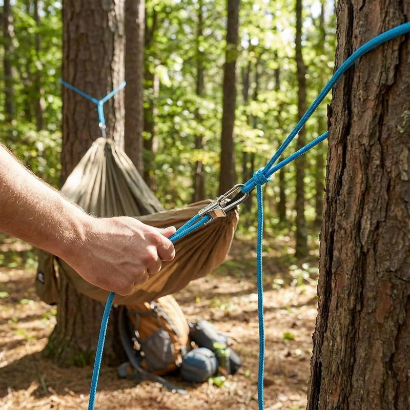 Rope Tying Tool with Tensioner