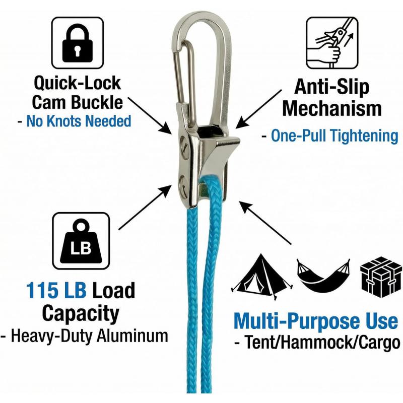 Rope Tying Tool with Tensioner