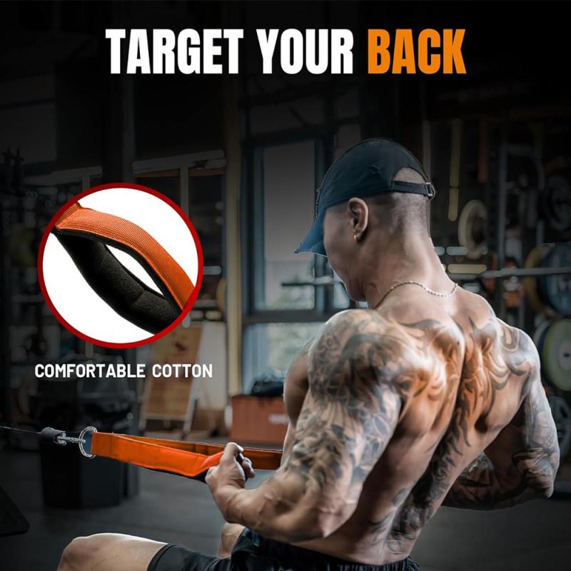 6-ring triceps rope handle